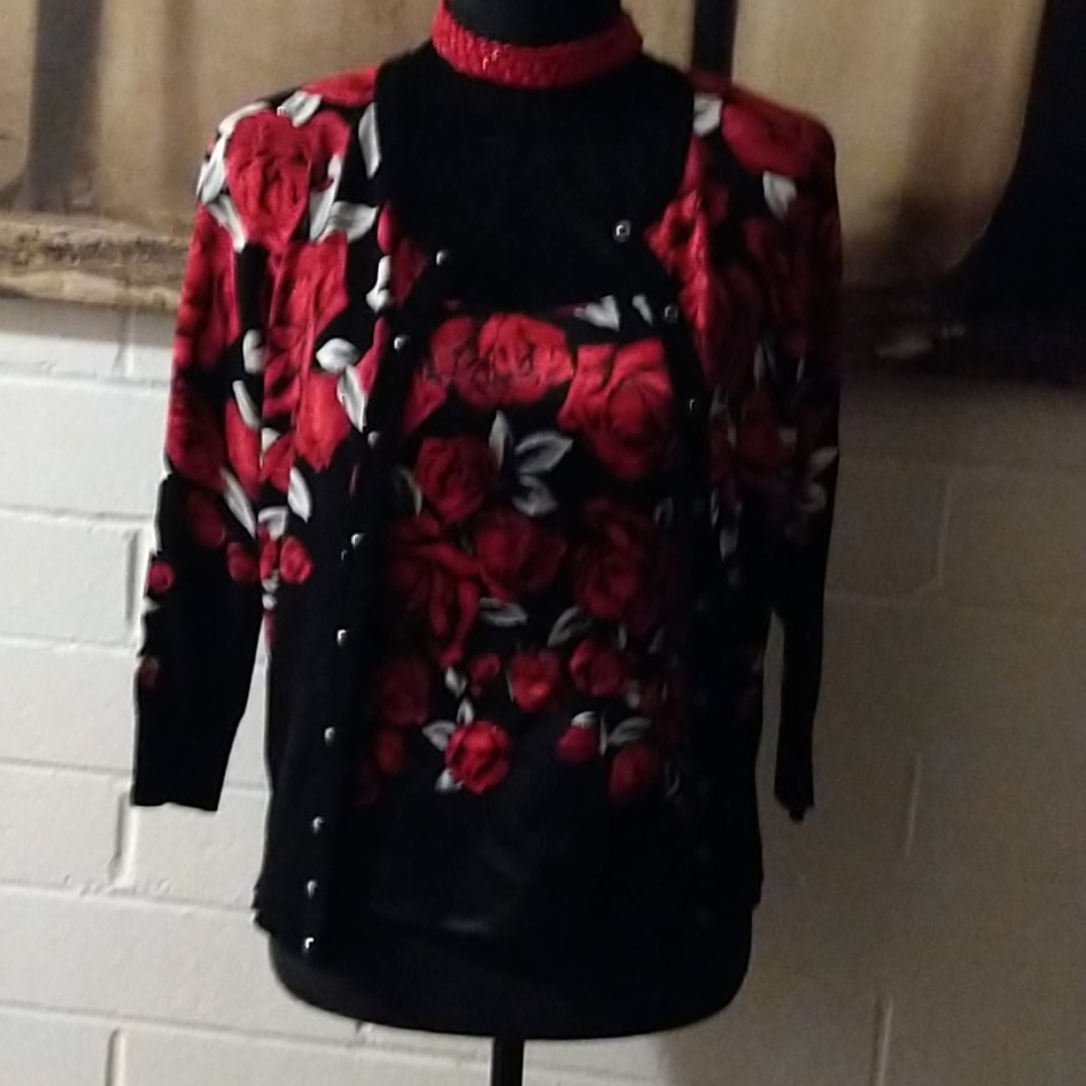 Corset and Cardigan
